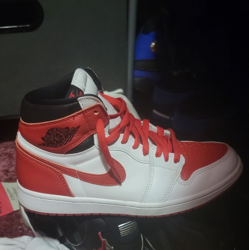 3 pairs of Jordan's.   Jordan's 1 mid /Jordan's 12 / Jordan's 11 retro jubilee
